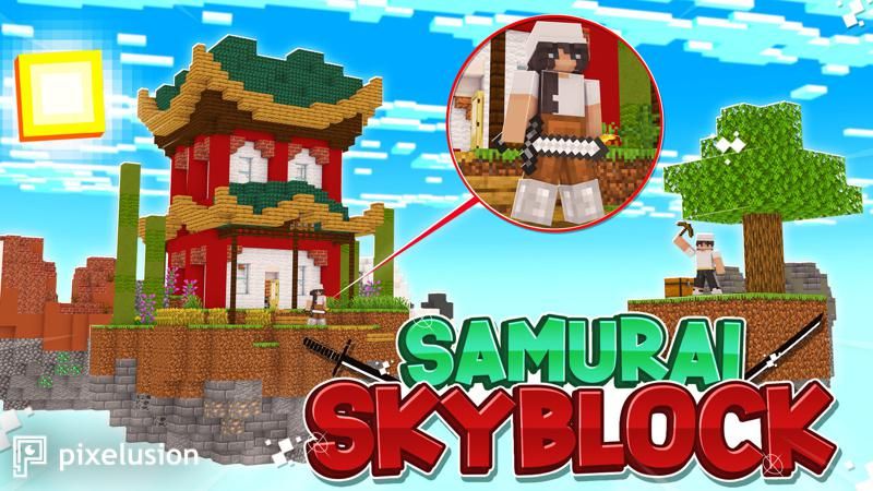 Samurai Skyblock on the Minecraft Marketplace by Pixelusion