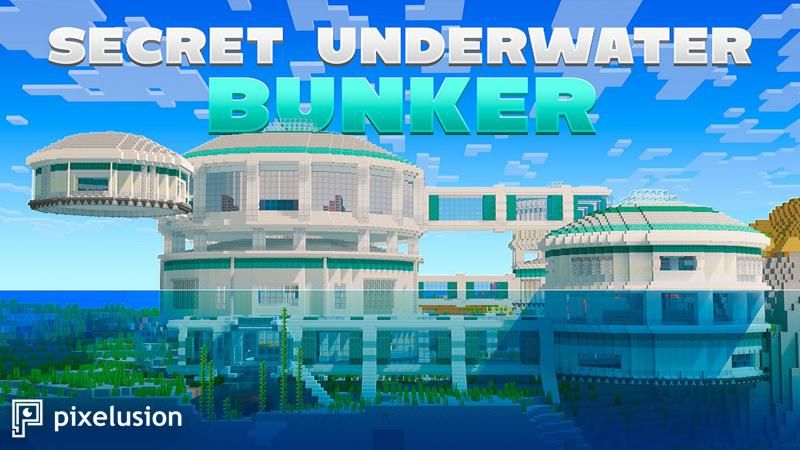 Secret Underwater Bunker on the Minecraft Marketplace by Pixelusion