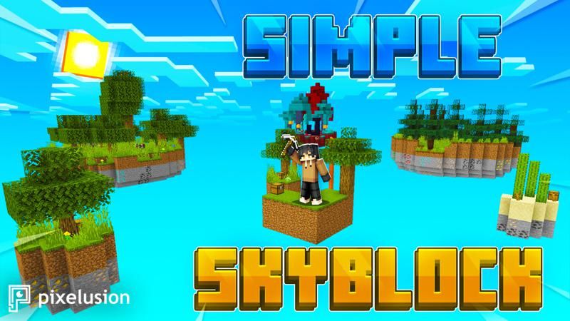 Simple Skyblock on the Minecraft Marketplace by Pixelusion