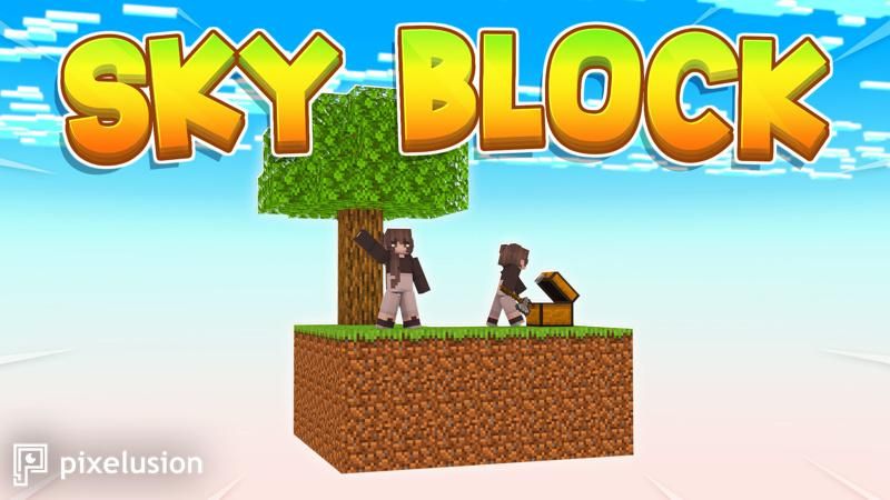 Sky Block on the Minecraft Marketplace by Pixelusion