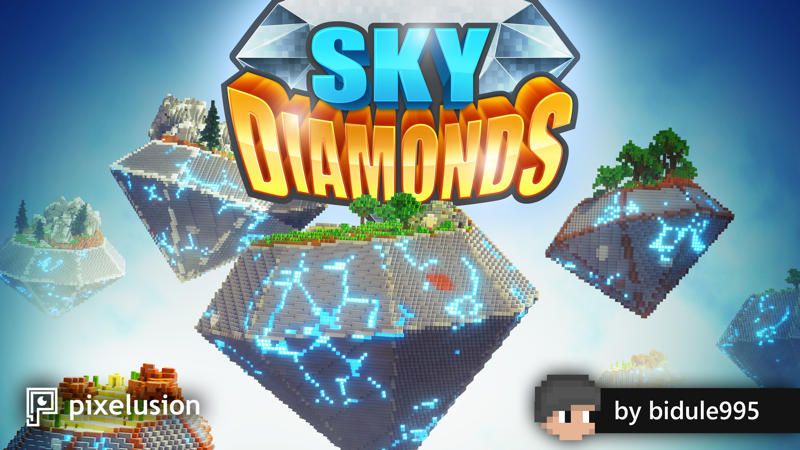 Sky Diamonds on the Minecraft Marketplace by Pixelusion