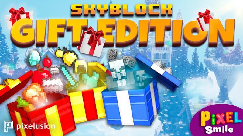 Skyblock Gift Edition on the Minecraft Marketplace by Pixelusion