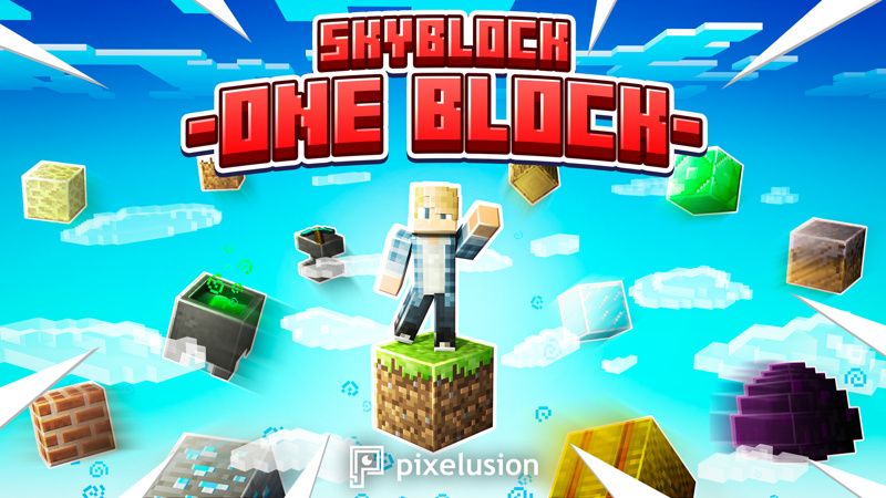 Skyblock One Block on the Minecraft Marketplace by Pixelusion