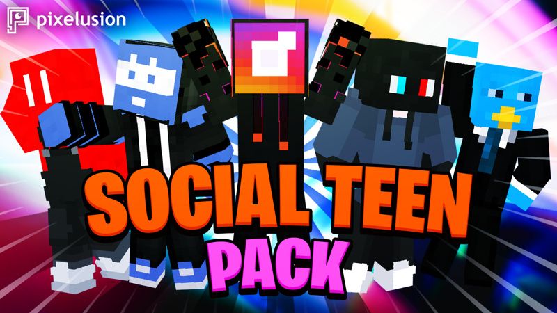 Social Teen Pack on the Minecraft Marketplace by Pixelusion