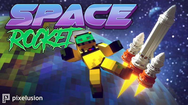 Space Rocket on the Minecraft Marketplace by Pixelusion