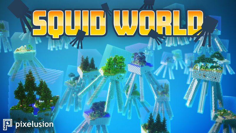 Squid World on the Minecraft Marketplace by Pixelusion