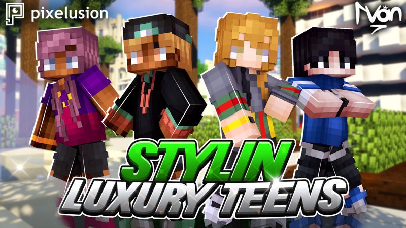 Stylin Luxury Teens on the Minecraft Marketplace by Pixelusion