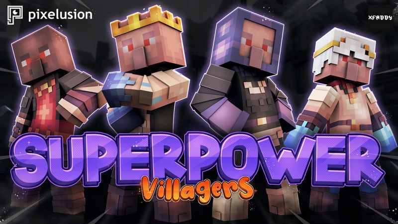 Superpower Villagers on the Minecraft Marketplace by Pixelusion