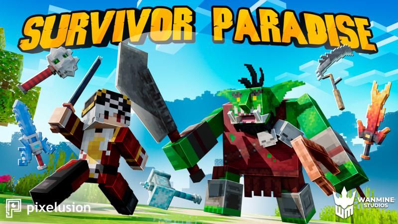 Survivor Paradise on the Minecraft Marketplace by Pixelusion