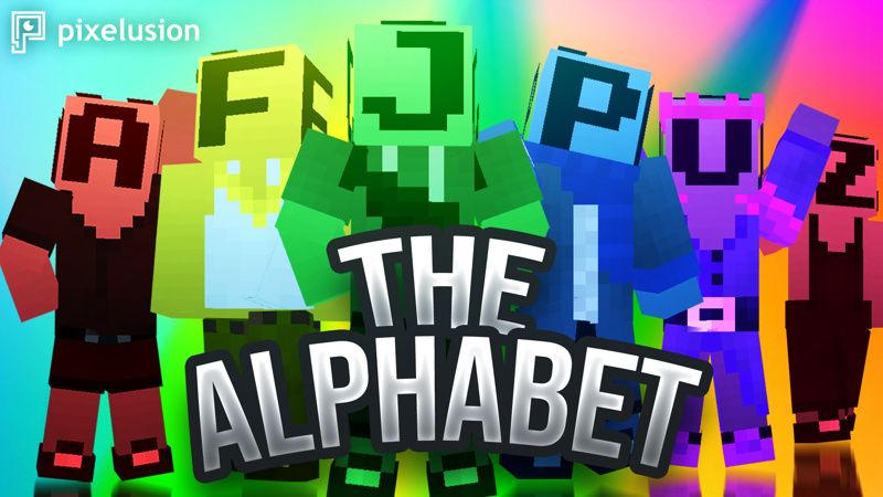 The Alphabet on the Minecraft Marketplace by Pixelusion