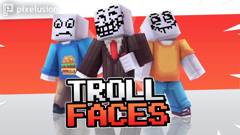 Troll Faces on the Minecraft Marketplace by Pixelusion