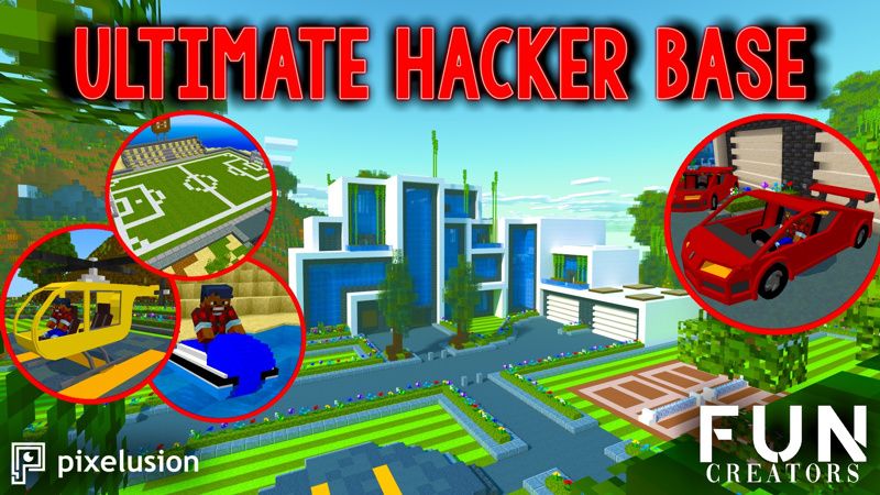 Ultimate Hacker Base on the Minecraft Marketplace by Pixelusion