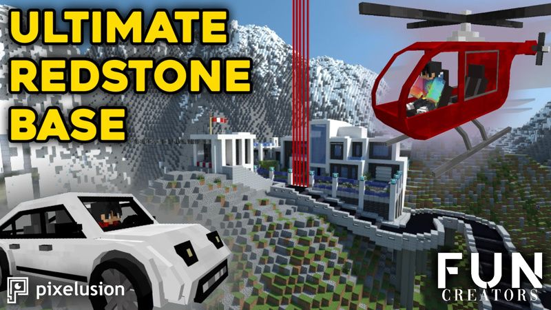 Ultimate Redstone Base on the Minecraft Marketplace by Pixelusion