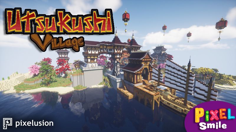 Utsukushi Village on the Minecraft Marketplace by Pixelusion