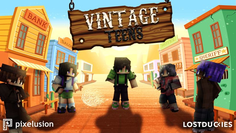 Vintage Teens on the Minecraft Marketplace by Pixelusion