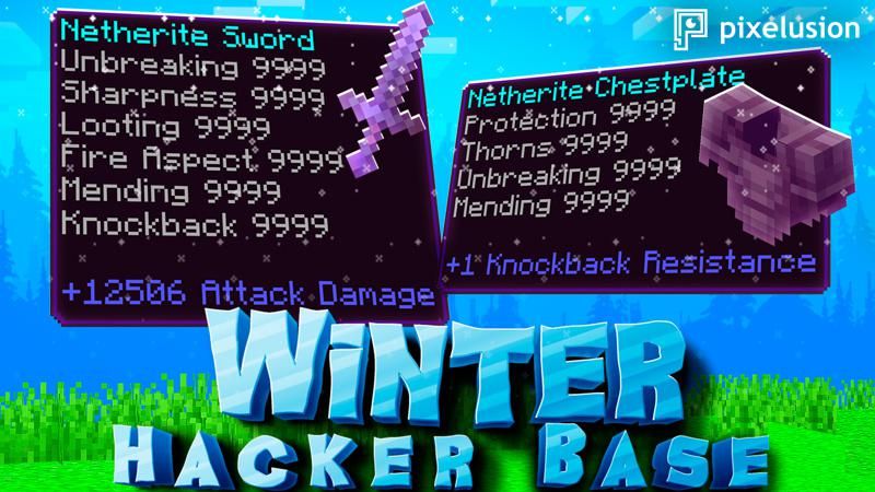 Winter Hacker Base on the Minecraft Marketplace by Pixelusion