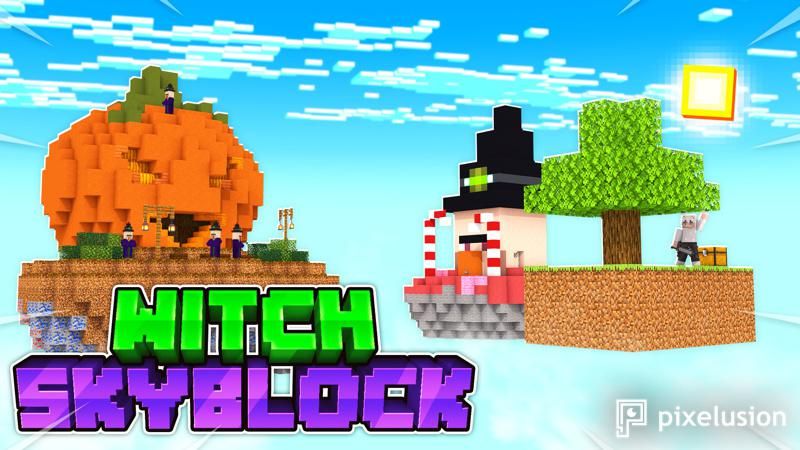 Witch Skyblock on the Minecraft Marketplace by Pixelusion