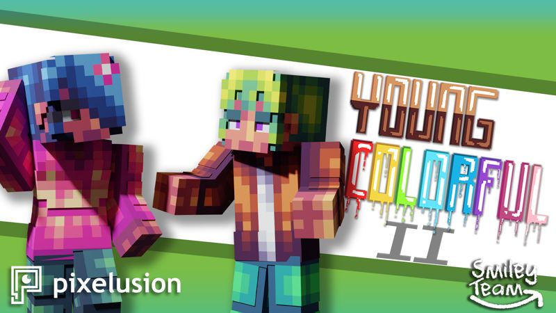 Young Colorful Teens 2 on the Minecraft Marketplace by Pixelusion