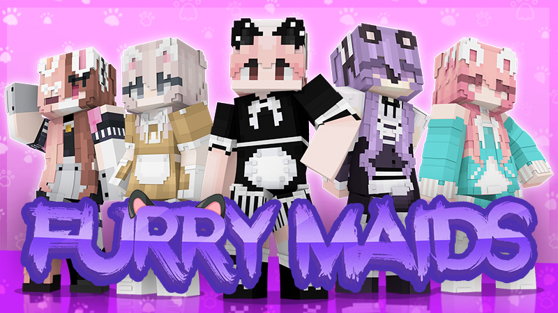Furry Maids on the Minecraft Marketplace by Plank