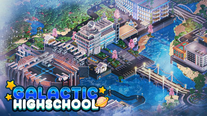 Galactic Highschool on the Minecraft Marketplace by Plank