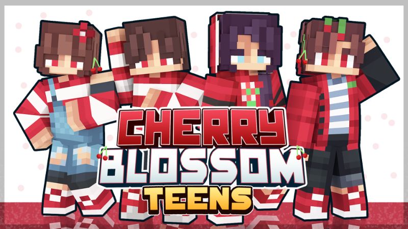 Cherry Blossom Teens on the Minecraft Marketplace by Podcrash