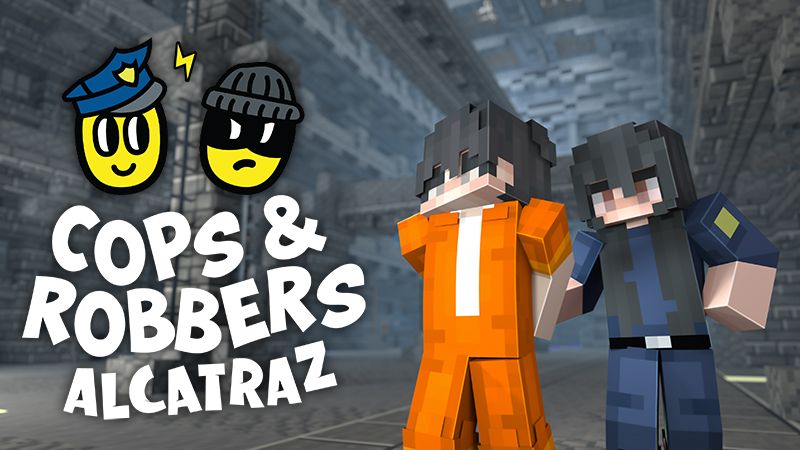 Cops and Robbers: Alcatraz on the Minecraft Marketplace by Podcrash