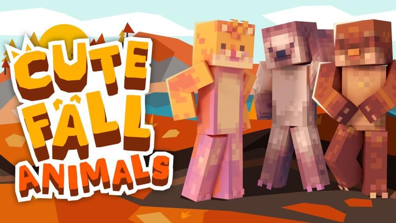 Cute Fall Animals on the Minecraft Marketplace by Podcrash