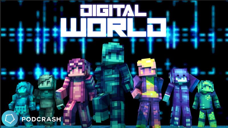 Digital World on the Minecraft Marketplace by Podcrash