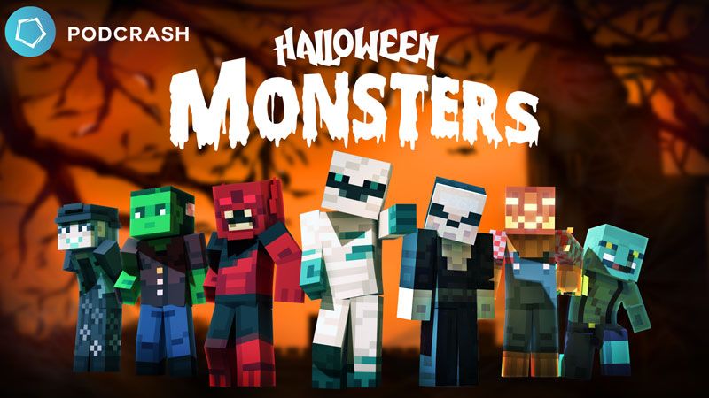 Halloween Monsters on the Minecraft Marketplace by Podcrash