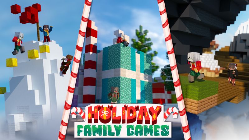 Holiday Family Games on the Minecraft Marketplace by Podcrash