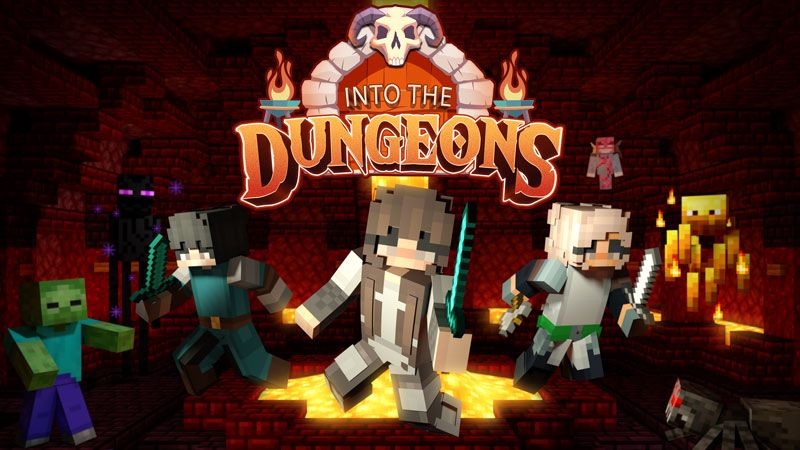 Into the Dungeons on the Minecraft Marketplace by Podcrash