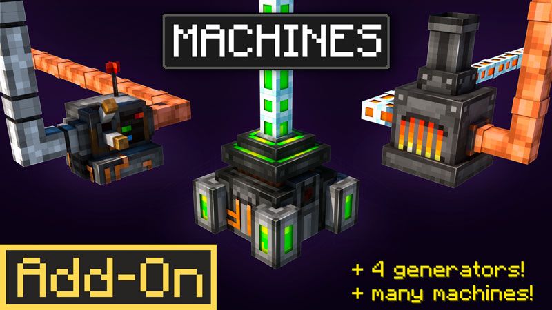 MACHINES on the Minecraft Marketplace by Podcrash