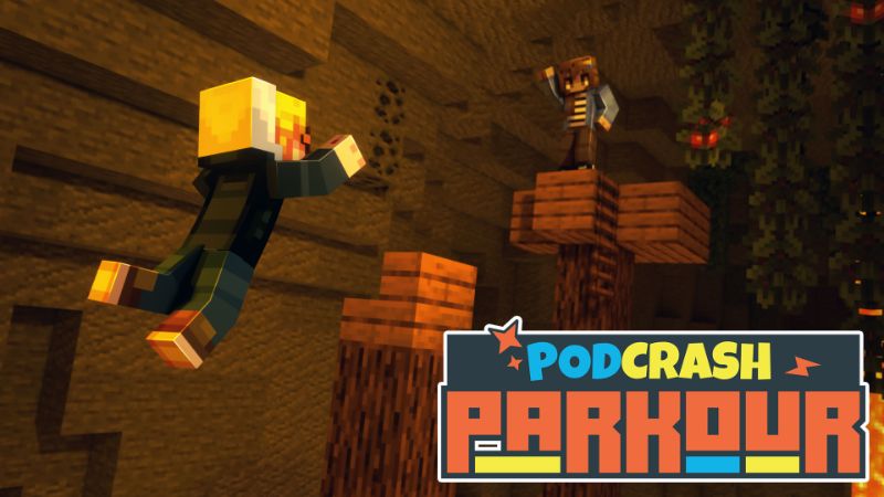 Podcrash Parkour Challenge on the Minecraft Marketplace by Podcrash