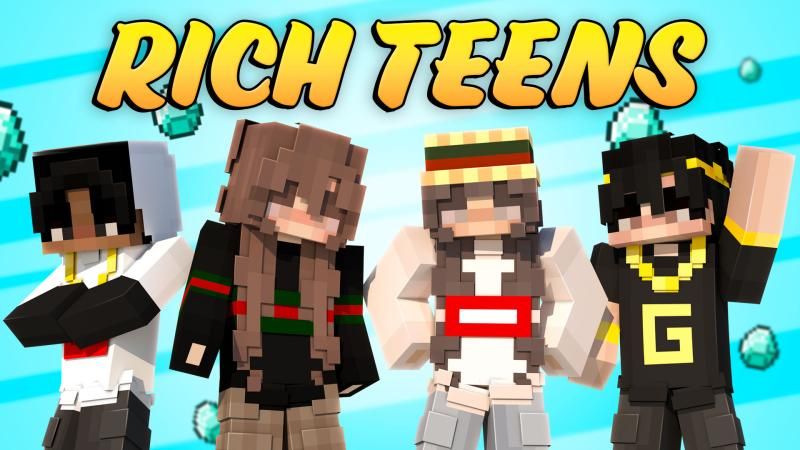 Rich Teens on the Minecraft Marketplace by Podcrash