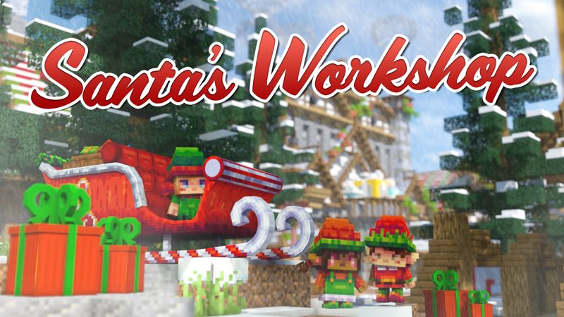 Santa's Workshop on the Minecraft Marketplace by Podcrash