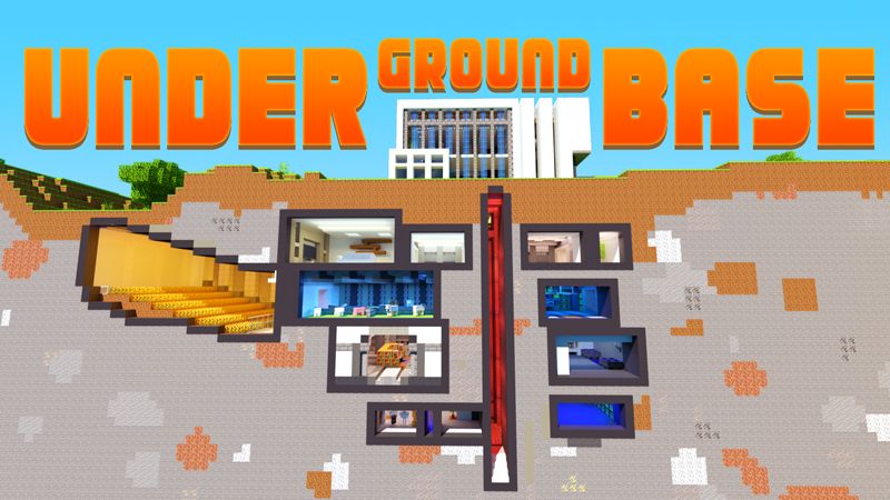 Secret Underground Base on the Minecraft Marketplace by Podcrash