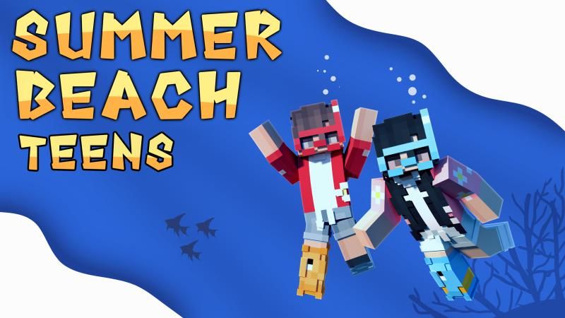 Summer Beach Teens on the Minecraft Marketplace by Podcrash