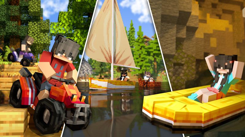 Summer Camp Vacation on the Minecraft Marketplace by Podcrash