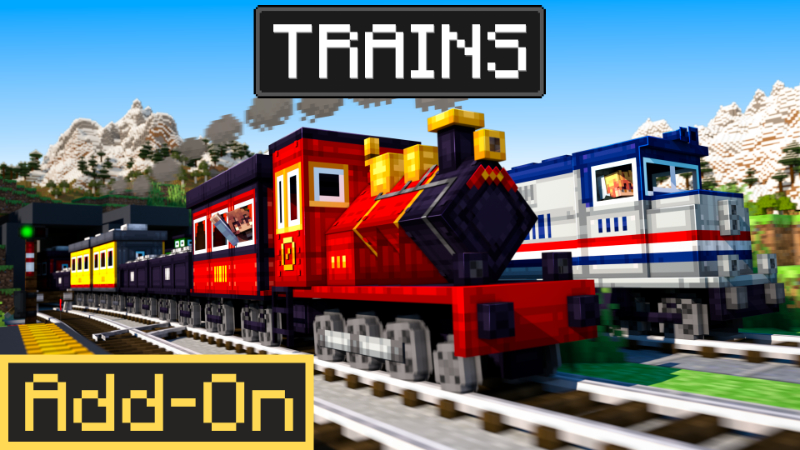 TRAINS on the Minecraft Marketplace by Podcrash