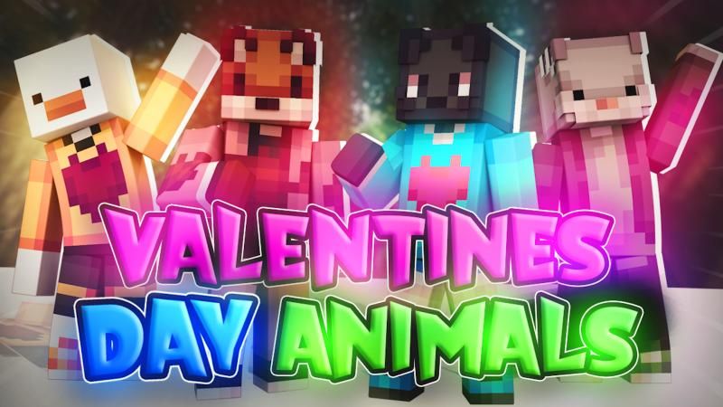 Valentine's Day Animals on the Minecraft Marketplace by Podcrash