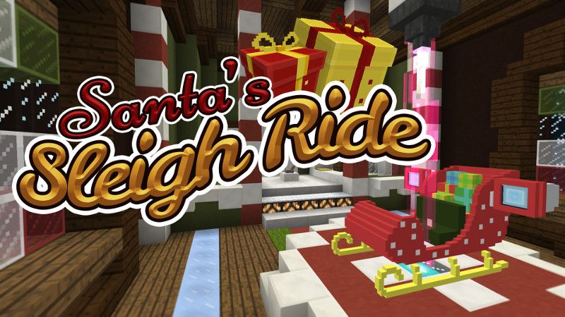 Santa's Sleigh Ride on the Minecraft Marketplace by Polymaps