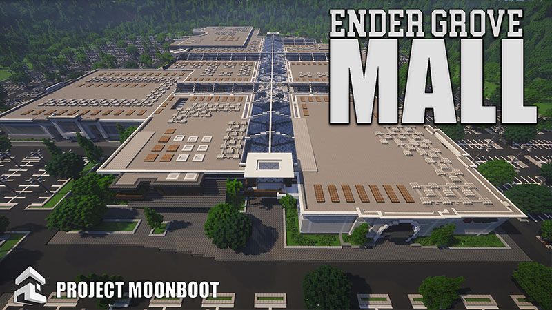 Ender Grove Mall on the Minecraft Marketplace by Project Moonboot