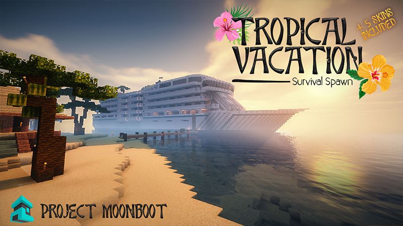 Tropical Vacation on the Minecraft Marketplace by project-moonboot