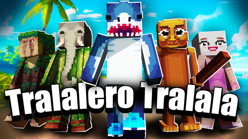Tralalero Tralala on the Minecraft Marketplace by QwertyuiopThePie
