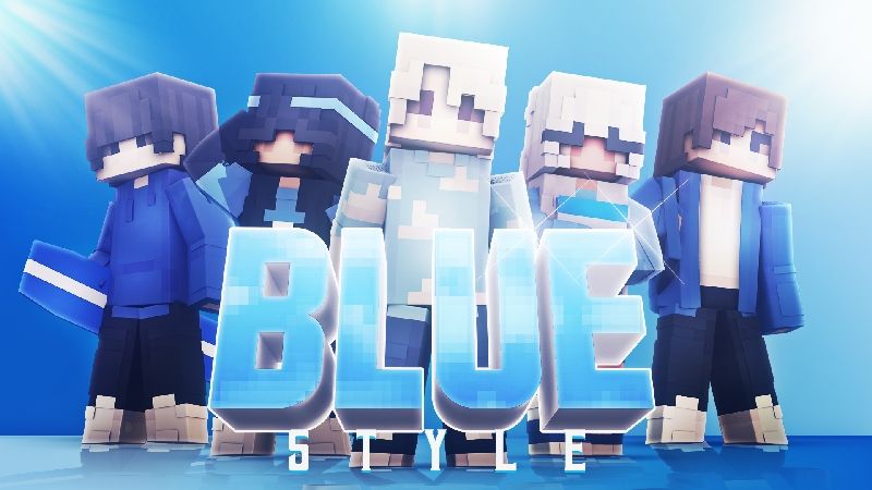 Blue Style on the Minecraft Marketplace by radium-studio