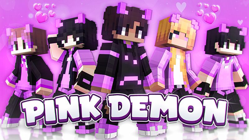 Pink Demon on the Minecraft Marketplace by Radium Studio