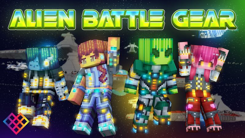 Alien Battle Gear on the Minecraft Marketplace by Rainbow Theory