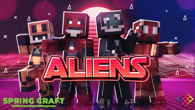 Aliens on the Minecraft Marketplace by Rainbow Theory