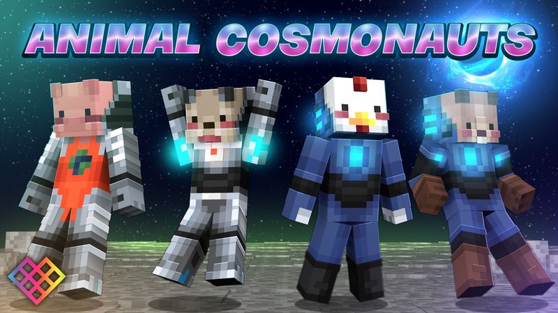 Animal Cosmonauts on the Minecraft Marketplace by Rainbow Theory