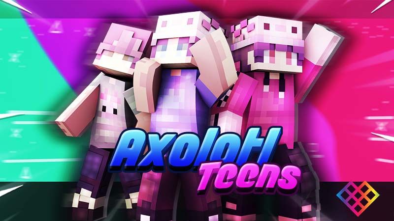 Axolotl Teens on the Minecraft Marketplace by Rainbow Theory